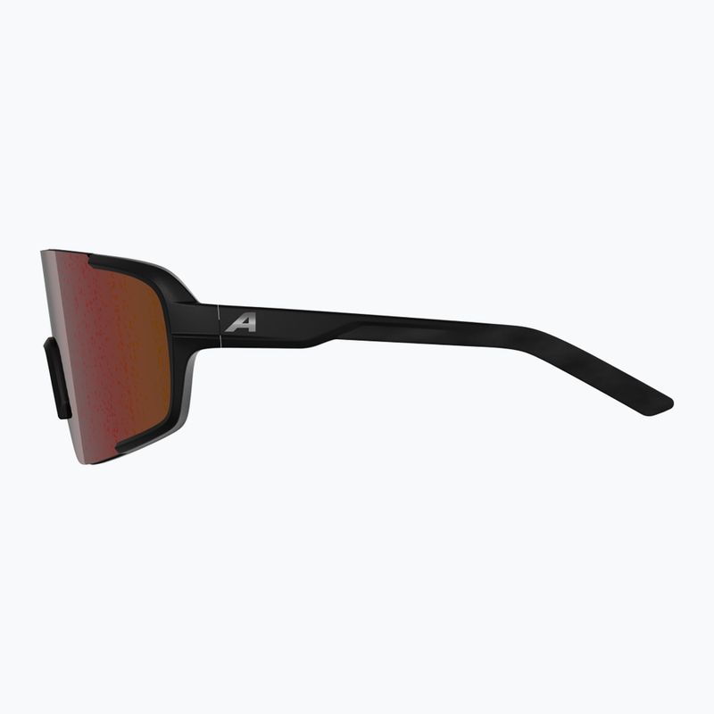 Napszemüveg Alpina Lumin black matte/red mirror 5