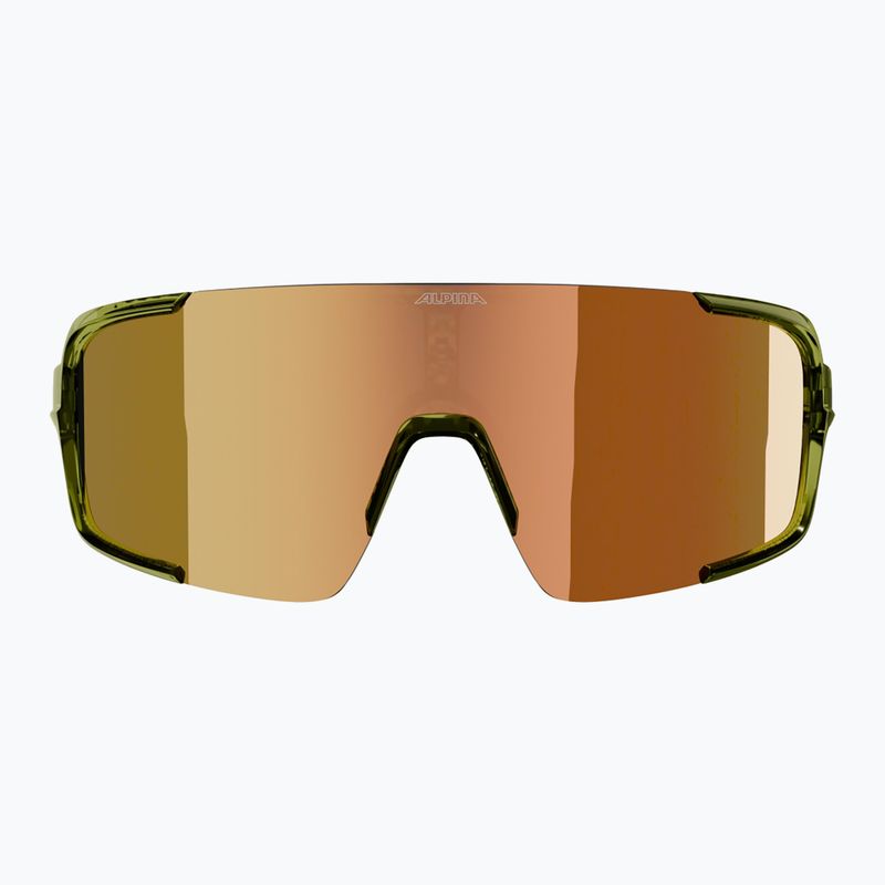 Napszemüveg Alpina Lumin green transparent gloss/gold mirror 2
