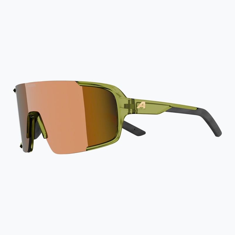 Napszemüveg Alpina Lumin green transparent gloss/gold mirror 4