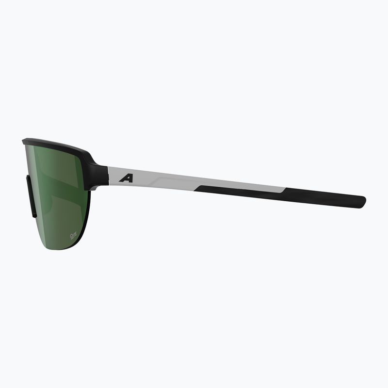 Napszemüveg Alpina Frame 2.0 Q-Lite black/white matte/green mirror 5