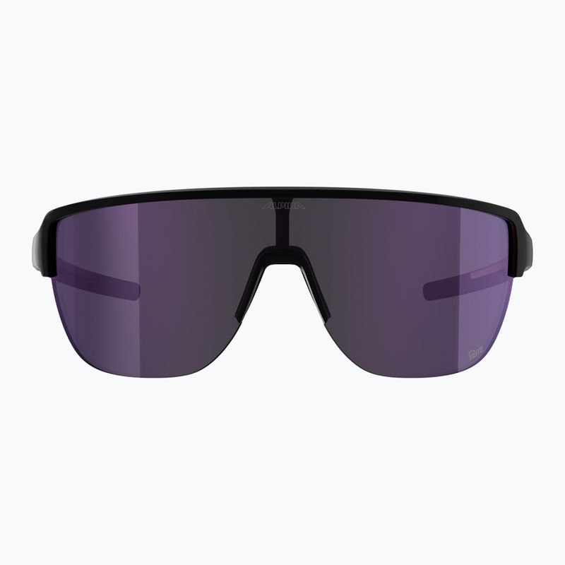 Napszemüveg Alpina Frame 2.0 Q-Lite black gloss/purple mirror 2