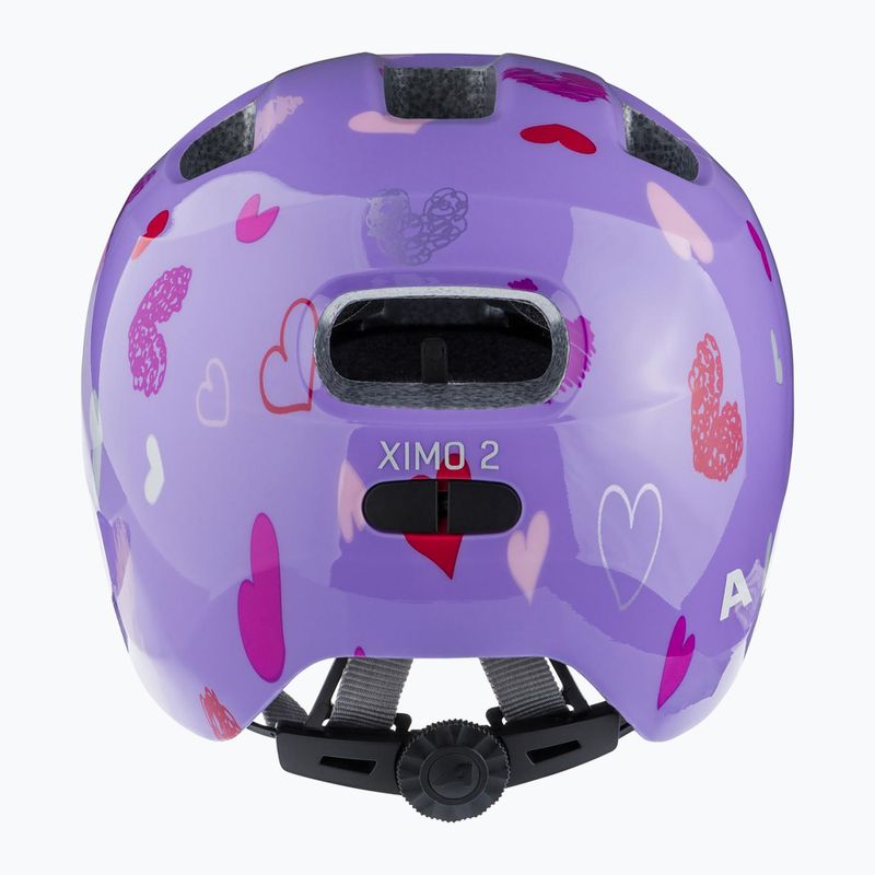 Gyerek kerékpáros sisak Alpina Ximo 2 Jr purple hearts gloss 13