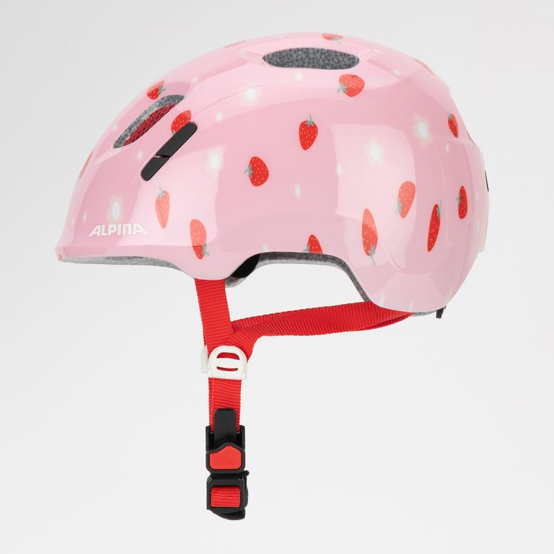 Gyerek kerékpáros sisak Alpina Ximo 2 Jr strawberry gloss 3