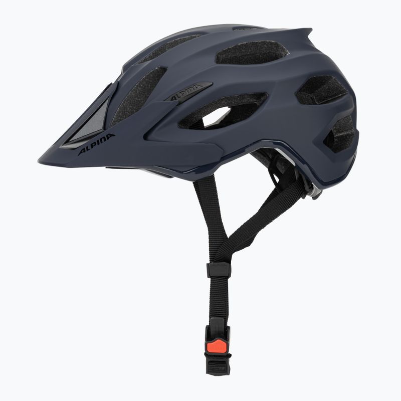 Kerékpáros sisak Alpina Carapax 2.0 navy smoke matte 3