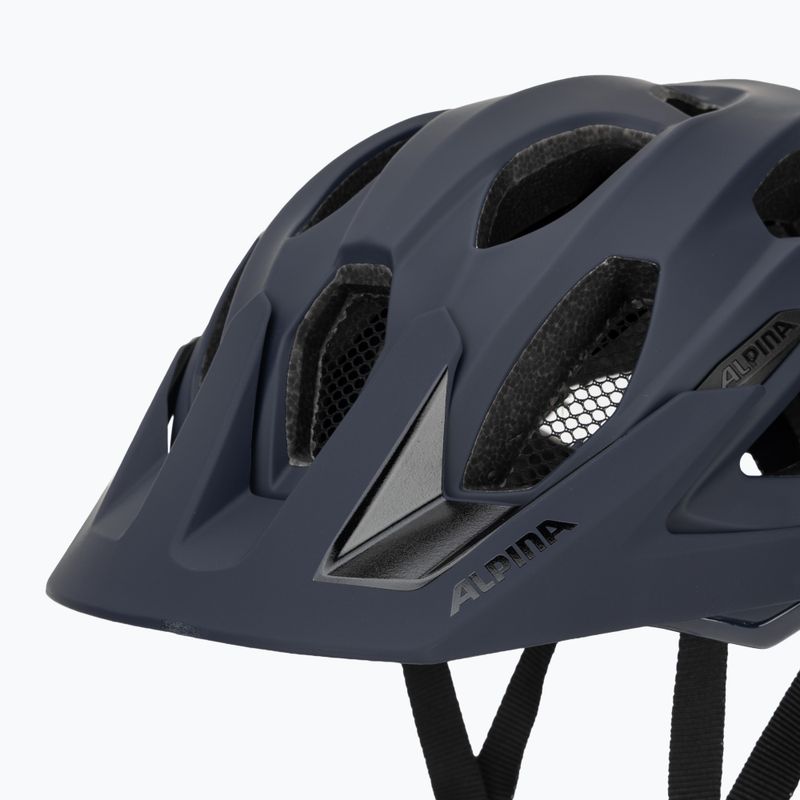 Kerékpáros sisak Alpina Carapax 2.0 navy smoke matte 7
