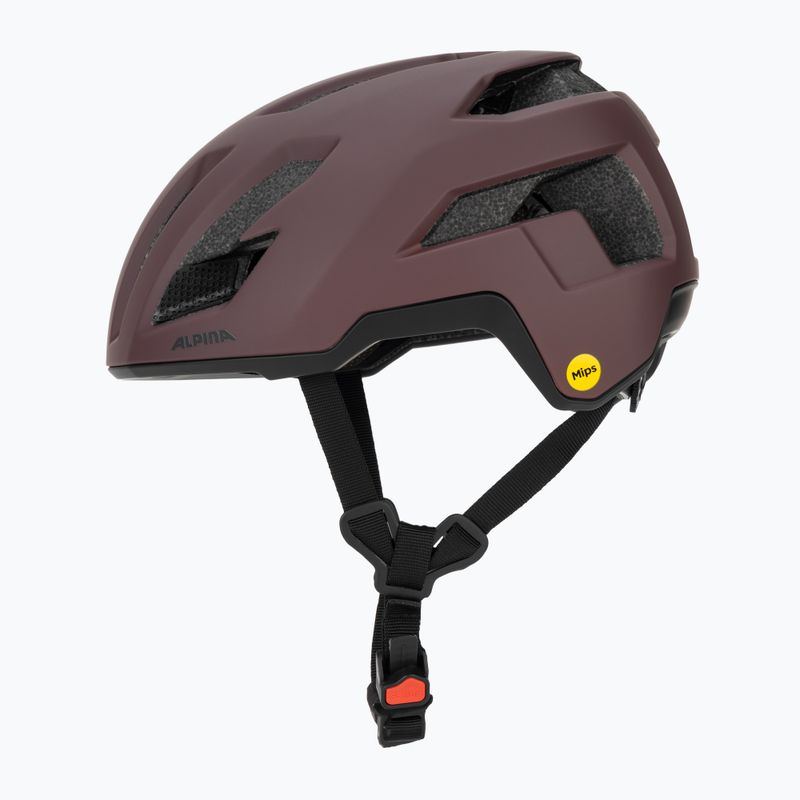 Kerékpáros sisak Alpina Taunus Gravel MIPS ox black matt 3