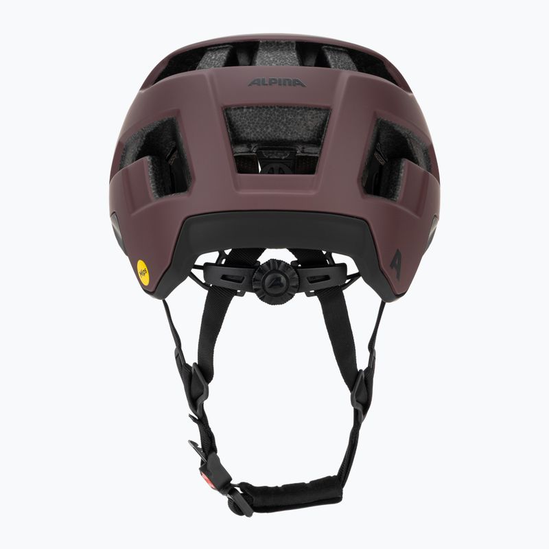 Kerékpáros sisak Alpina Taunus Gravel MIPS ox black matt 4