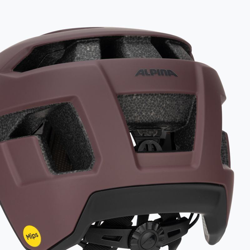 Kerékpáros sisak Alpina Taunus Gravel MIPS ox black matt 7