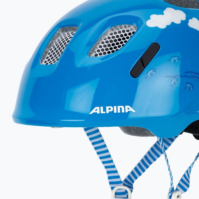 Gyerek kerékpáros sisak Alpina Ximo 2 Jr ahoi gloss 8