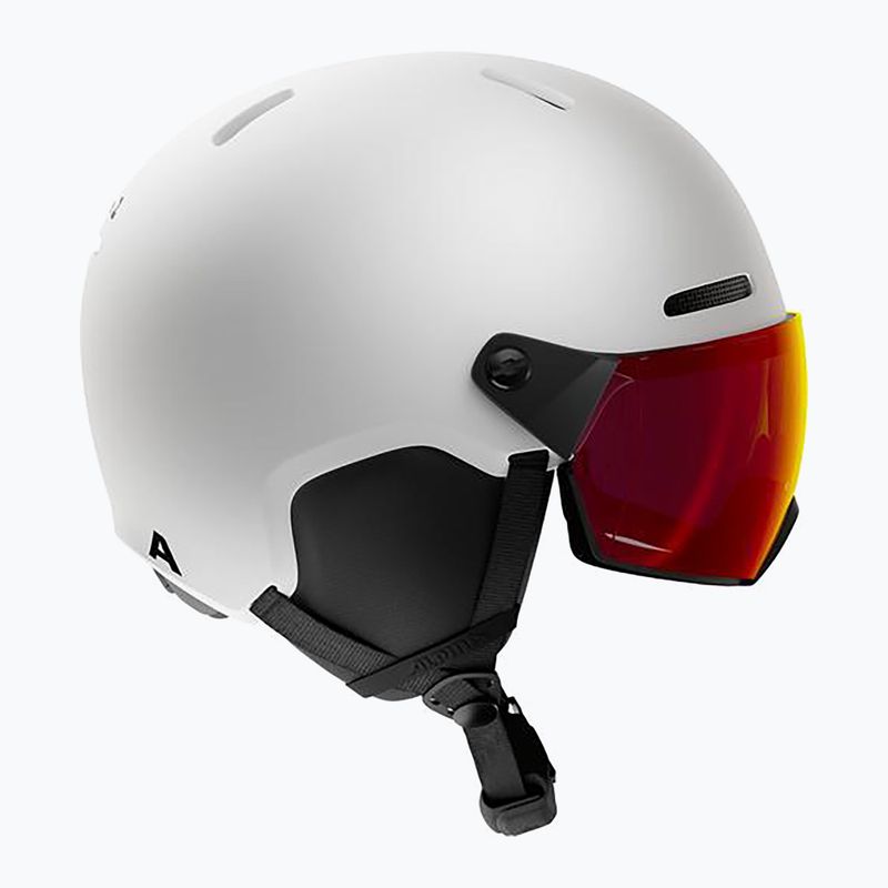 Sísisak Alpina Arber 2 Visor Q-Lite white matt 2