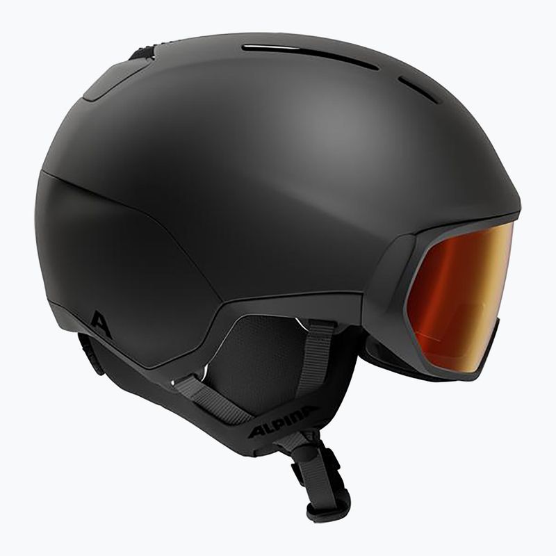 Sísisak Alpina Vizzard QV MIPS black matte 2