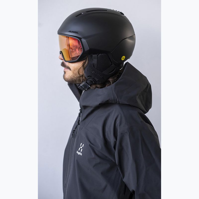 Sísisak Alpina Vizzard QV MIPS black matte 6