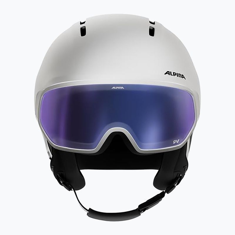 Sísisak Alpina Vizzard QV MIPS white matt 3