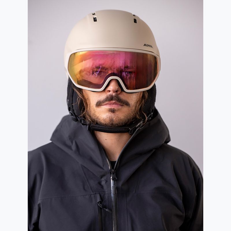 Sísisak Alpina Vizzard QV MIPS sand matt 5