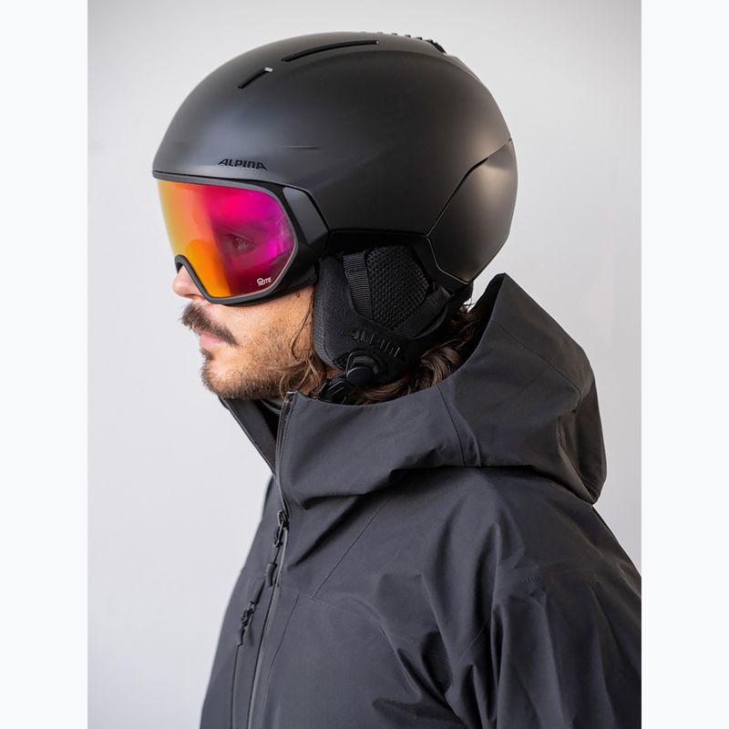 Sísisak Alpina Vizzard Q-Lite black matte 6