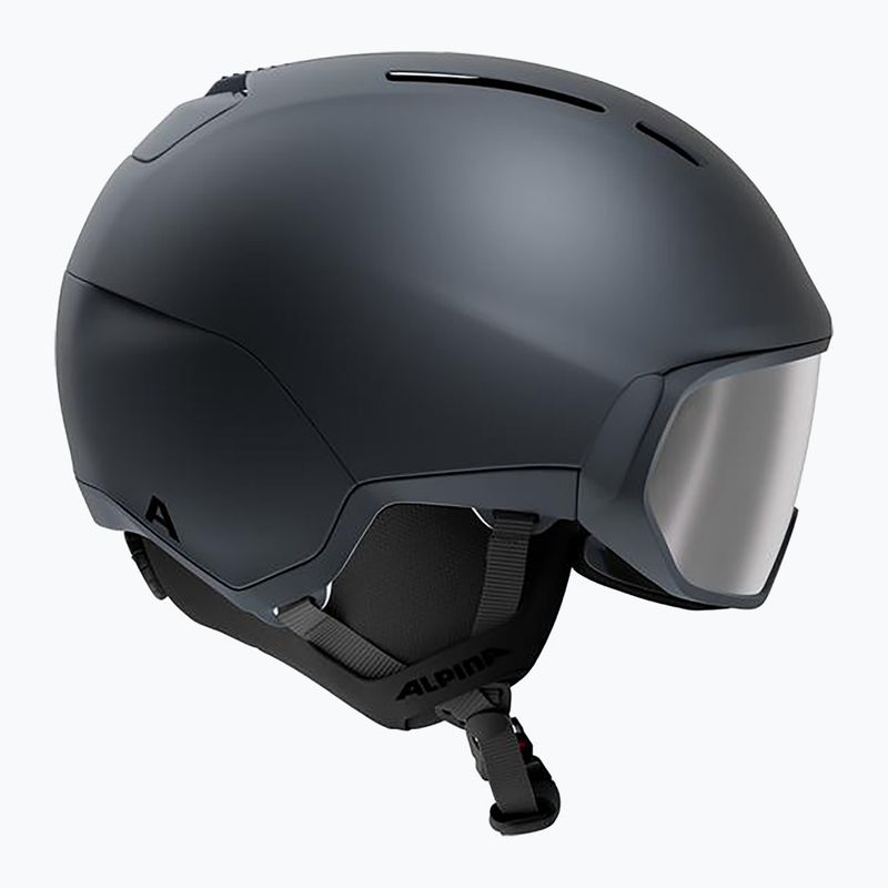 Sísisak Alpina Vizzard Q-Lite midnight grey matt 2