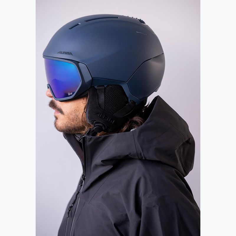 Sísisak Alpina Vizzard Q-Lite midnight blue matt 6