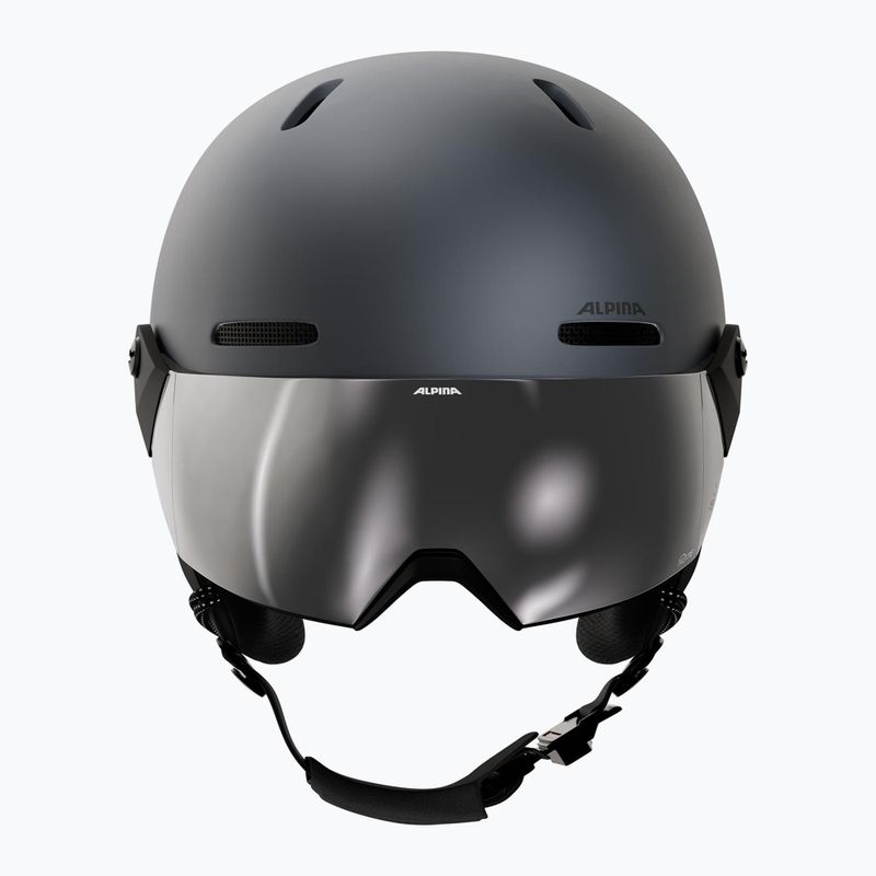 Gyerek sísisak Alpina Zupo 2 Visor Q-Lite midnight grey 3