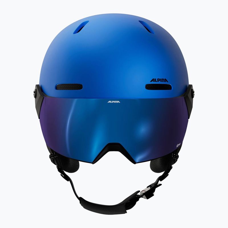 Gyerek sísisak Alpina Zupo 2 Visor Q-Lite blue matt 3