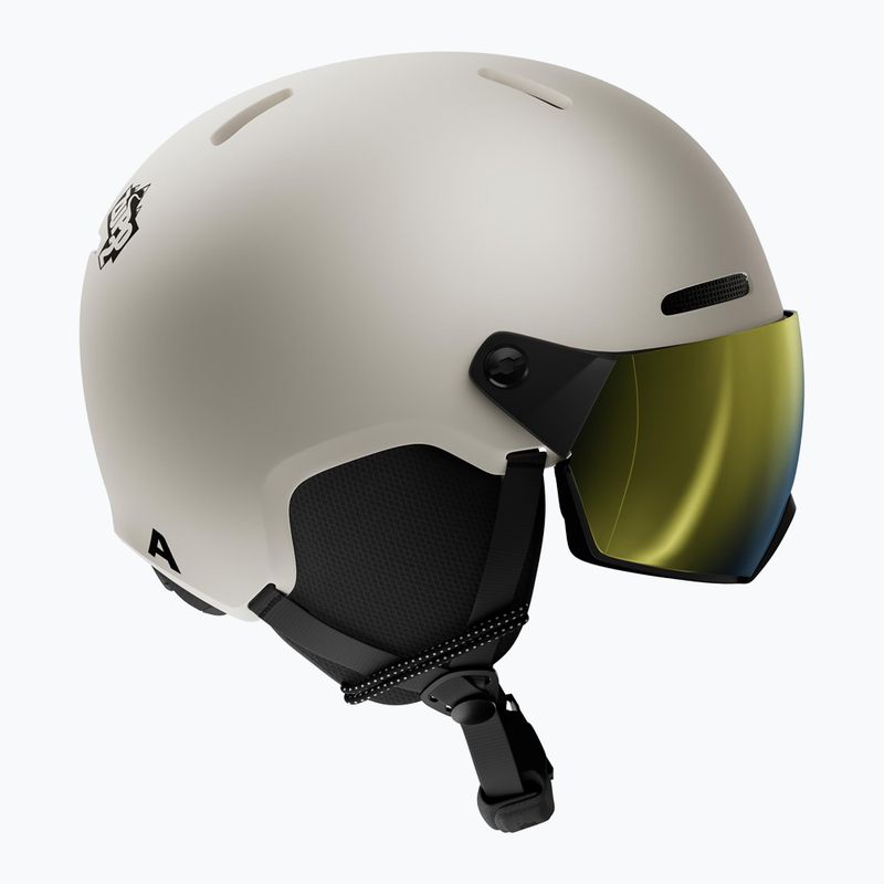 Gyerek sísisak Alpina Zupo 2 Visor Q-Lite sand matt 2