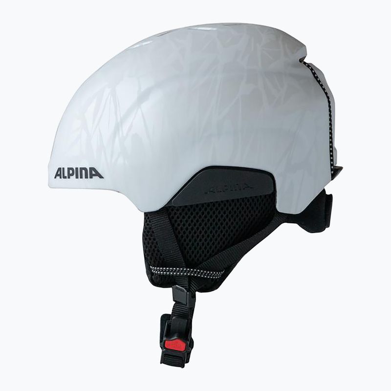 Gyerek sísisak Alpina Pizi white camo 2