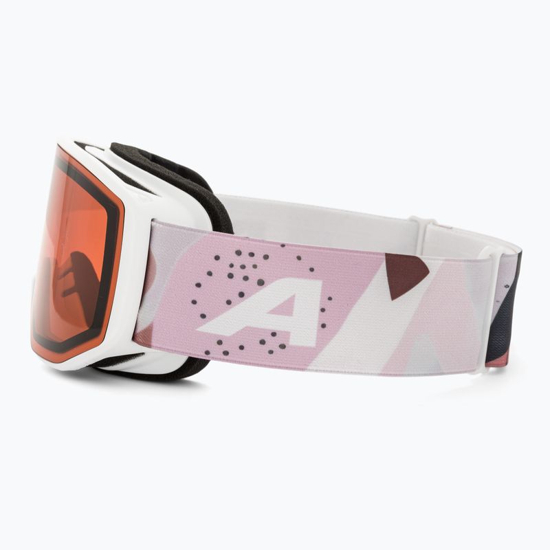 Síszemüveg Alpina Venet M white/rose matt 4