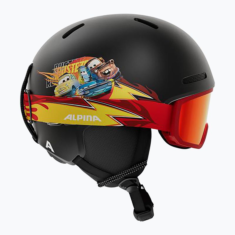 Gyerek sísisak Alpina Zupo 2 Disney Set Jr cars 2