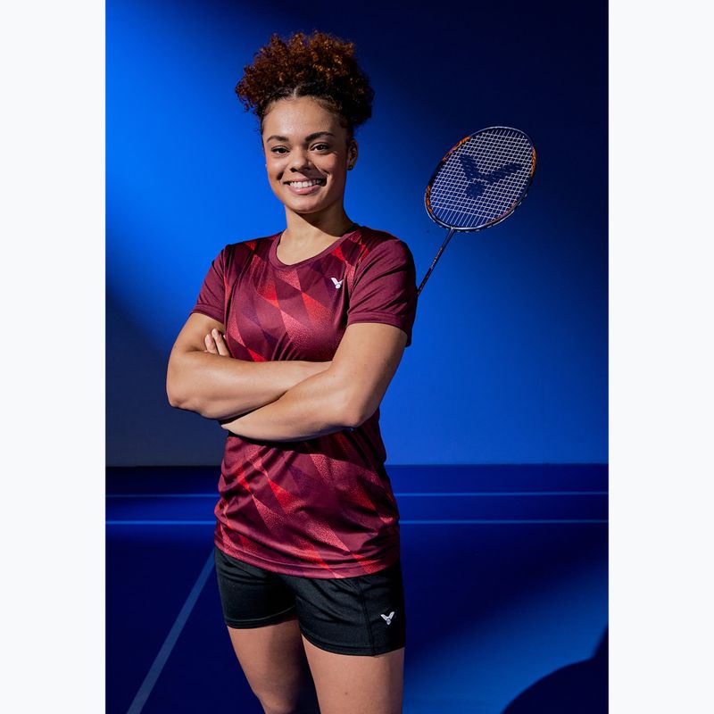 Női póló VICTOR T-44102 D red 4