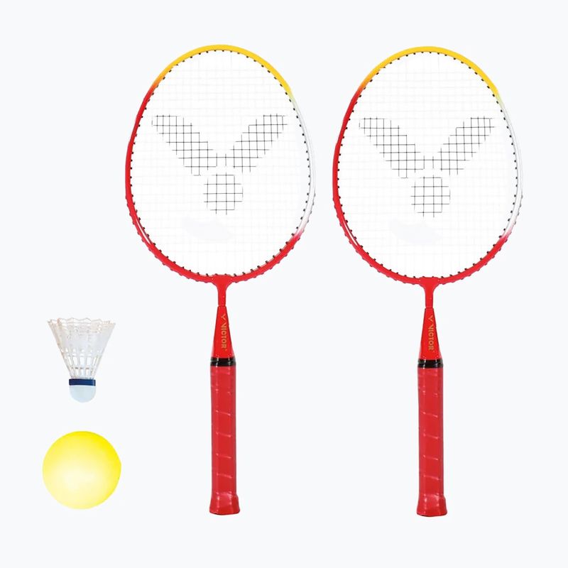 Gyermek tollaslabda szett VICFUN Mini tollaslabda piros/sárga 7