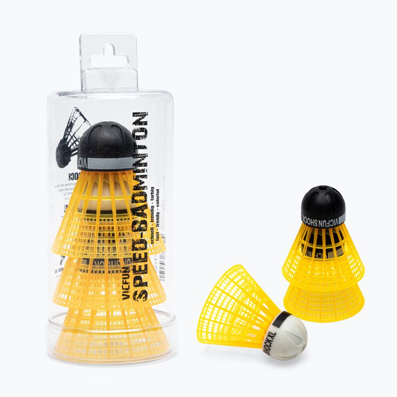Tollaslabda VICFUN Shock Tube 3 db narancssárga