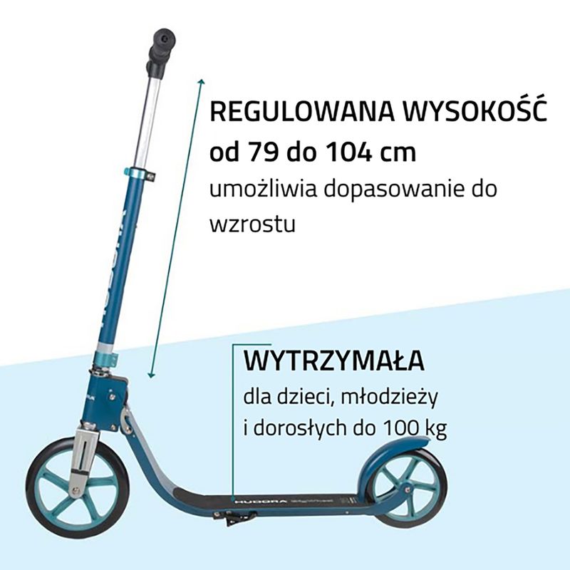 Hudora Bigwheel 215 robogó kék 14126 9