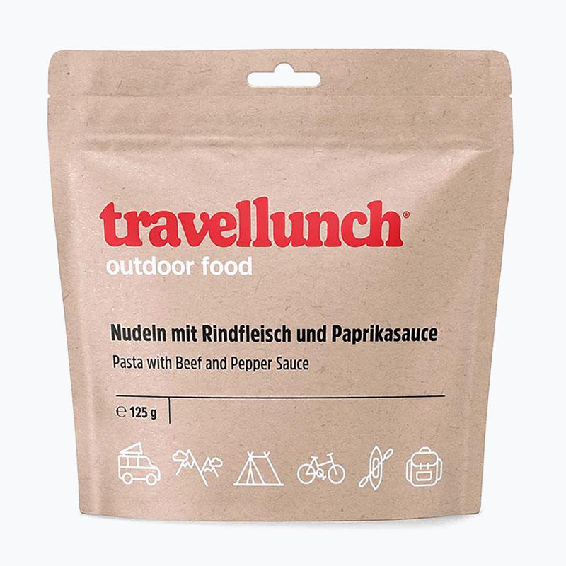 Fagyasztva szárított élelmiszer travellunch paszta borsos mártásban marhahússal 125 g