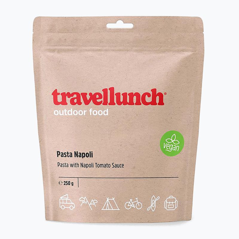Fagyasztva szárított élelmiszer travellunch Pasta Napoli paradicsomszósszal Vege 250 g