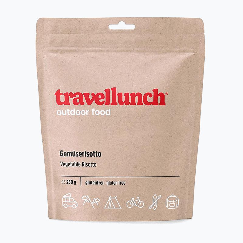 Fagyasztva szárított élelmiszer travellunch rizottó gluténmentes zöldségekkel és gombával 250 g