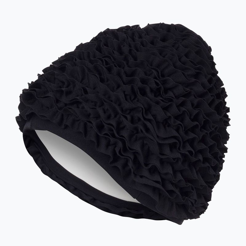 Női úszósapka Fashy Exclusive Frill fekete