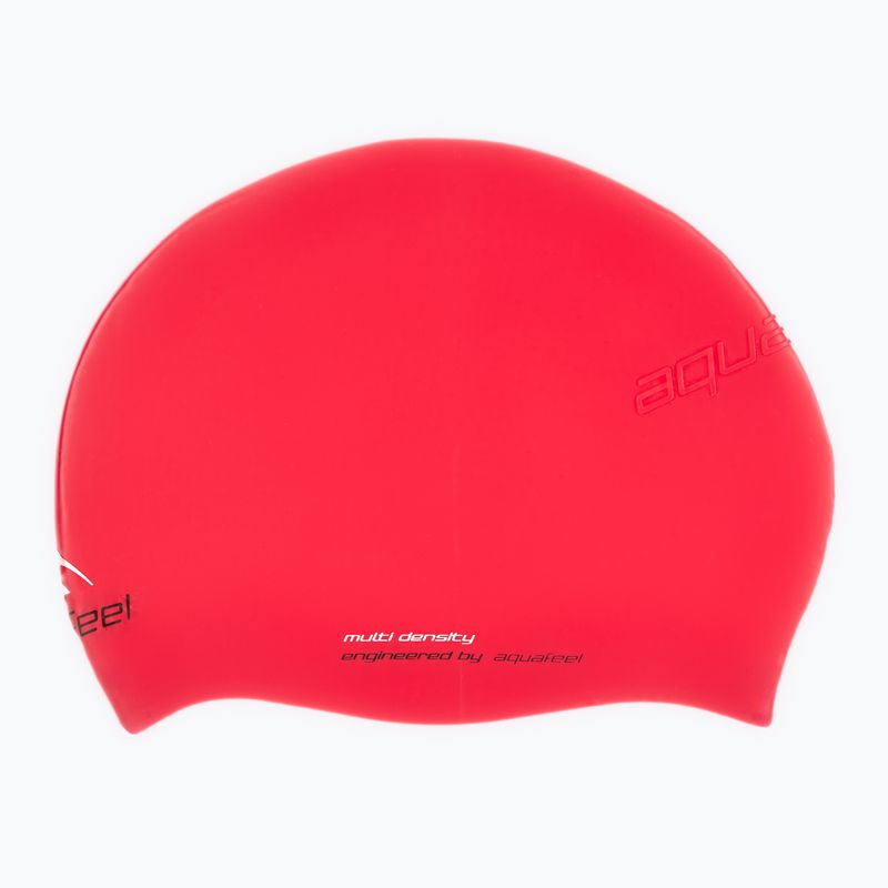 AquaFeel Bullitt piros úszósapka 2