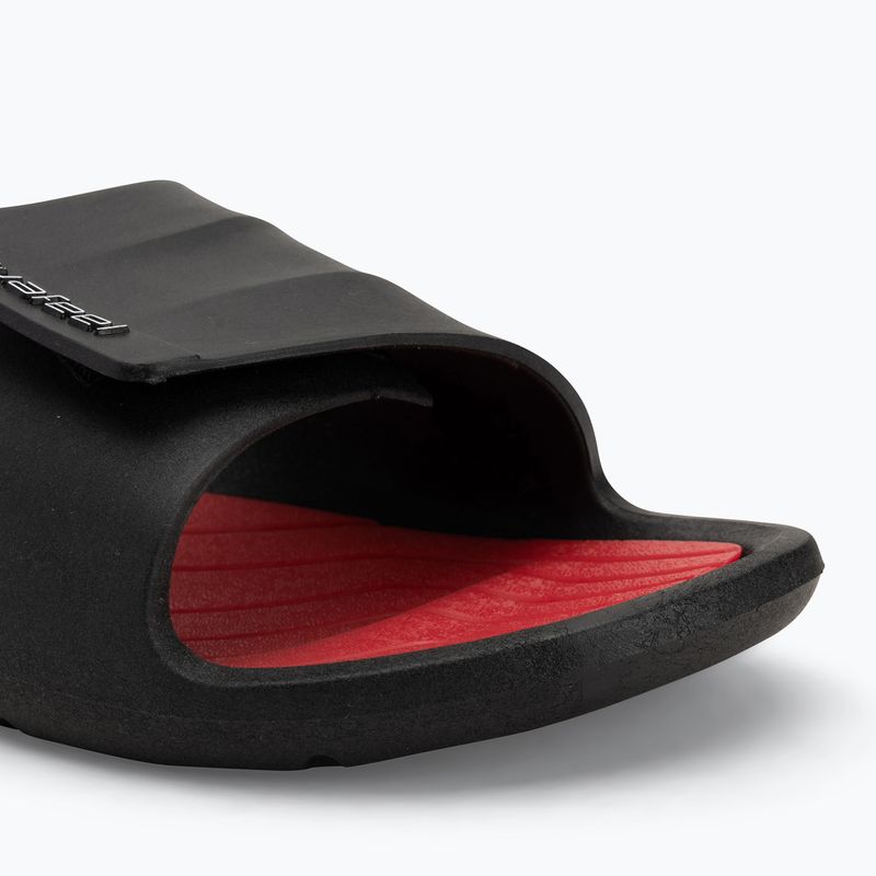Férfi aquaFeel Profi Pool flip-flop fekete/vörös 7