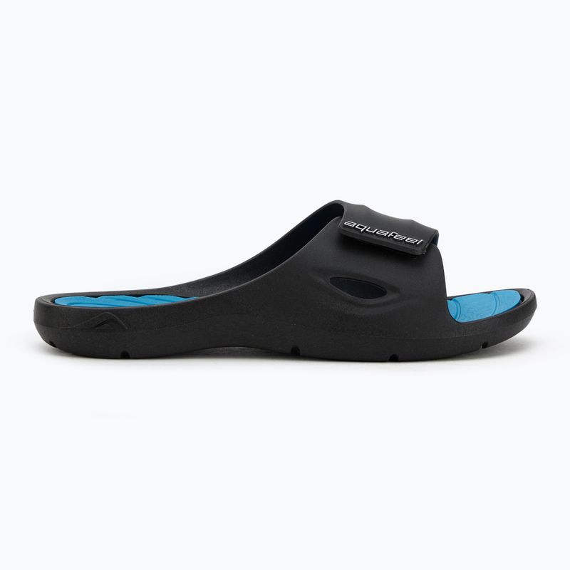 Női flip-flop aquafeel Profi Pool fekete / türkizkék 2