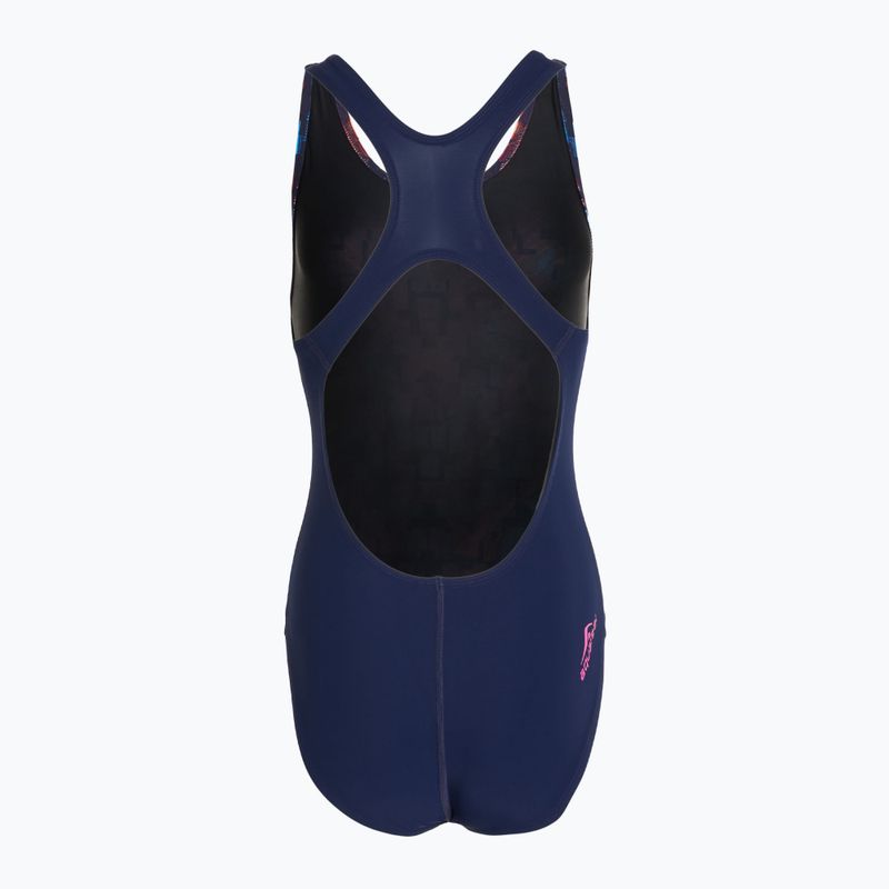 Női egyrészes fürdőruha aquafeel I-Nov Aquafeelback misztikus ornamentika 2