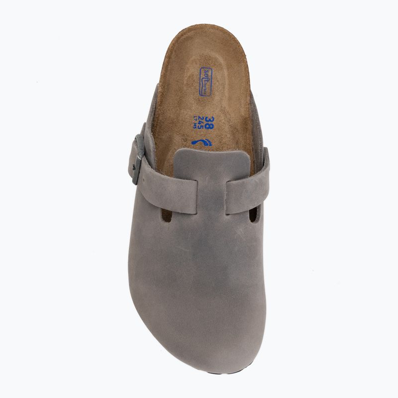 Papucsok BIRKENSTOCK Boston Soft Footbed Oiled Leather Narrow 5