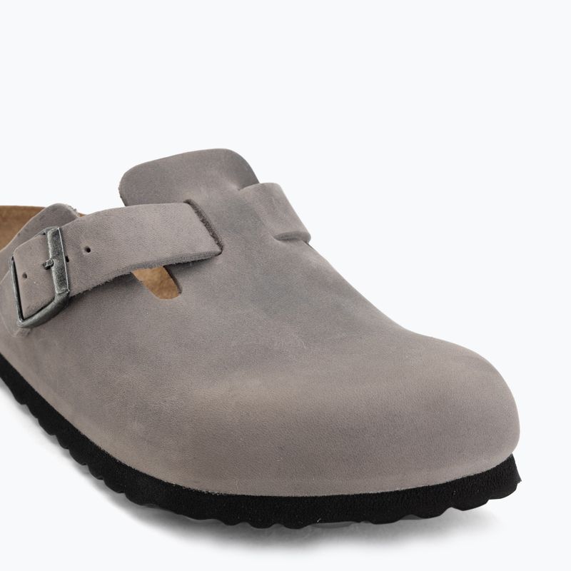 Papucsok BIRKENSTOCK Boston Soft Footbed Oiled Leather Narrow 7