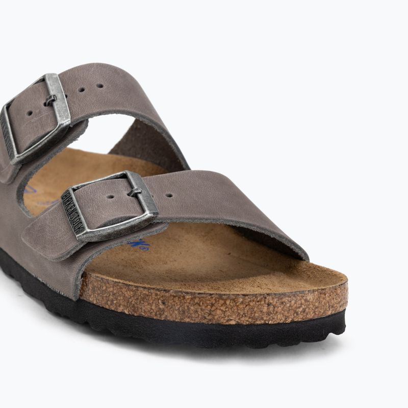 Papucsok BIRKENSTOCK Arizona Soft Footbed Oiled Leather Narrow 7