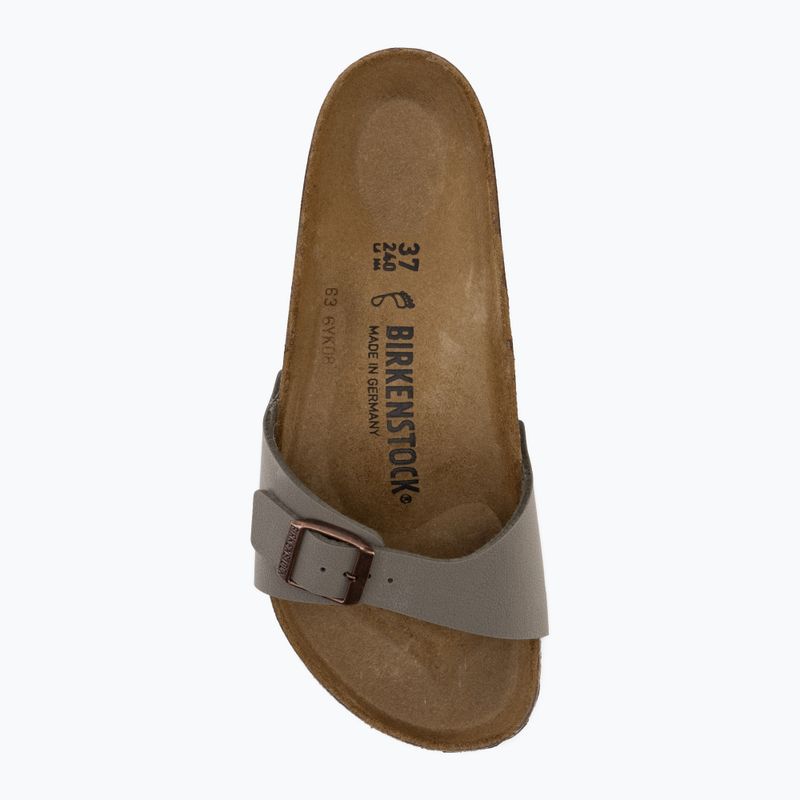Női papucsok BIRKENSTOCK Madrid Birkibuc Regular stone 4