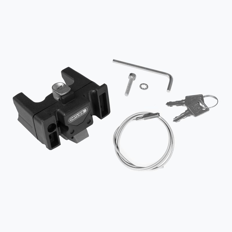 Ortlieb Ultimate6/Up-Town/Basil táskák rögzítő szett Standard kerékpárhoz fekete O-E185