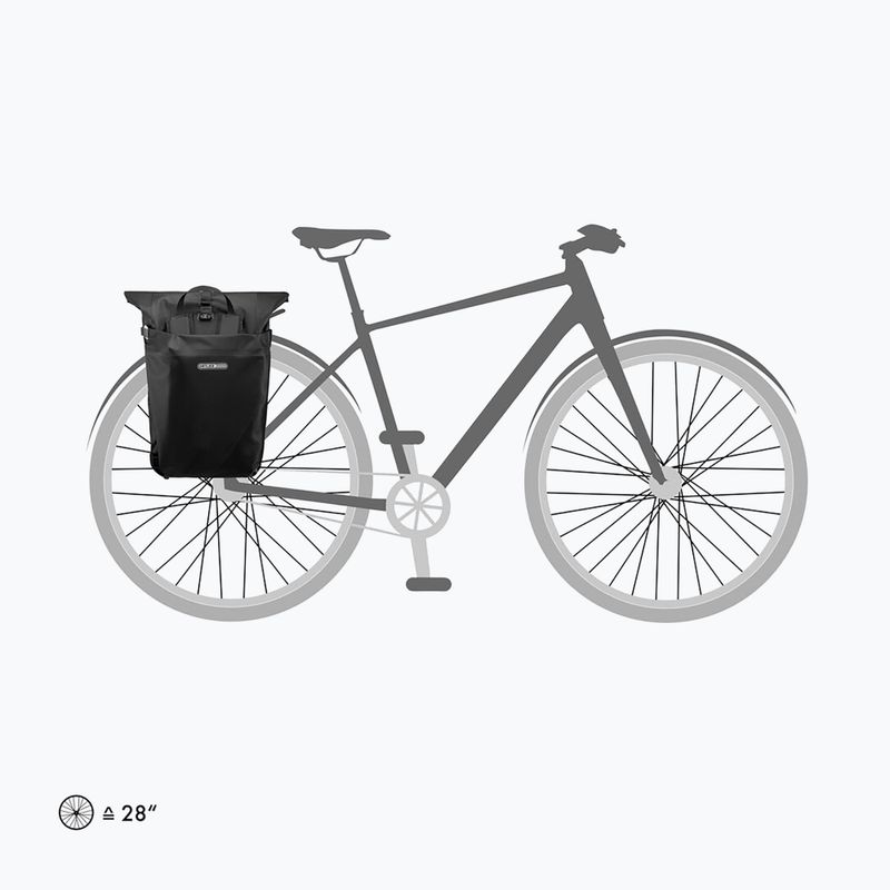 Kerékpáros hátizsák ORTLIEB Vario QL2.1 26 l black 12
