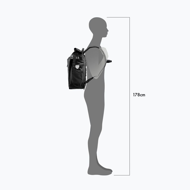 Kerékpáros hátizsák ORTLIEB Vario QL2.1 26 l black 13