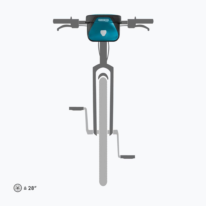 Kerékpáros kormánytáska ORTLIEB Ultimate 6.5 l petrol/black 5