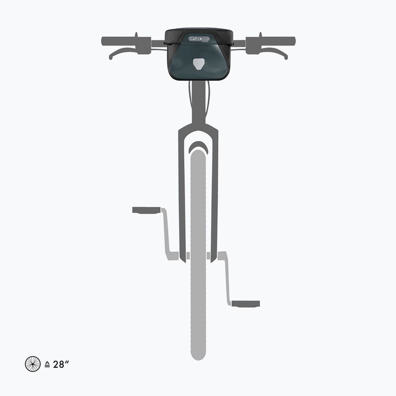 Kerékpáros kormánytáska ORTLIEB Ultimate 6.5 l asphalt/black 5