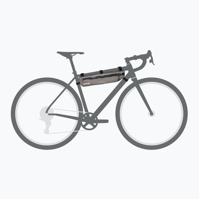 ORTLIEB Frame-Pack RC Toptube 4 l sötét homok Kerékpáros táska vázhoz 8