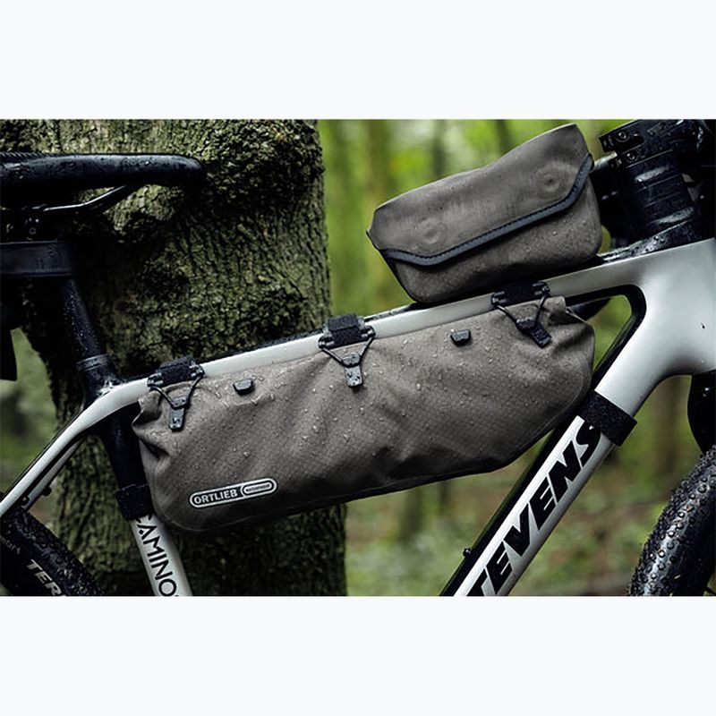 ORTLIEB Frame-Pack RC Toptube 4 l sötét homok Kerékpáros táska vázhoz 8